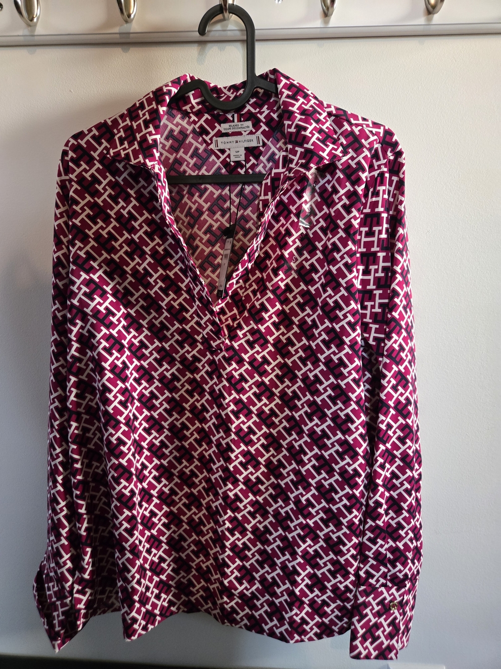 Tommy Hilfiger Geometric Button-Down Shirt